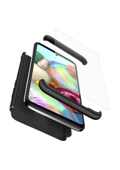 Husa pentru Samsung Galaxy A71 4G + Folie - GKK 360 - Black