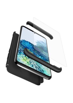 Husa pentru Samsung Galaxy S20 Plus 4G / S20 Plus 5G + Folie - GKK 360 - Black