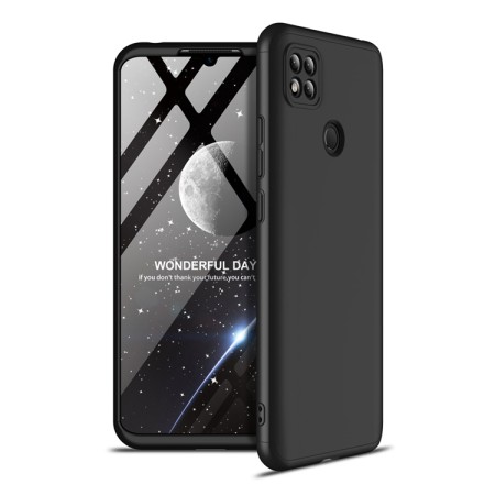 Husa pentru Xiaomi Redmi 9C / Redmi 9C NFC + Folie - GKK 360 - Black
