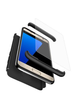 Husa pentru Samsung Galaxy S7 + Folie - GKK 360 - Black
