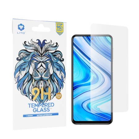 Folie pentru Xiaomi Redmi Note 9S / Note 9 Pro / Note 9 Pro Max - Lito 2.5D Classic Glass - Clear