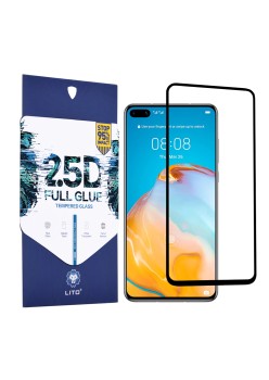 Folie pentru Huawei P40 - Lito 2.5D FullGlue Glass - Black