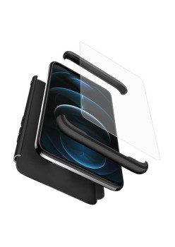 Husa pentru Iphone 12 Pro Max + Folie - GKK 360 - Black