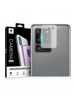 Folie Camera pentru Samsung Galaxy S20 Ultra 4G / S20 Ultra 5G - Mocolo Full Clear Camera Glass - Clear