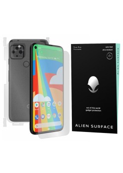 Folie pentru Google Pixel 5 - Alien Surface Screen+Edges+Back - Transparent