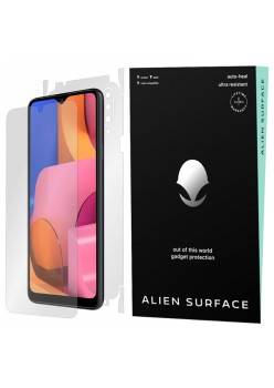 Folie pentru Samsung Galaxy A20s - Alien Surface Screen+Edges+Back - Transparent