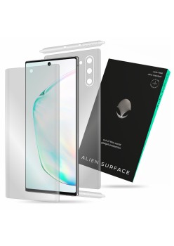 Folie pentru Samsung Galaxy Note 10 / Note 10 5G - Alien Surface Screen+Edges+Back - Transparent