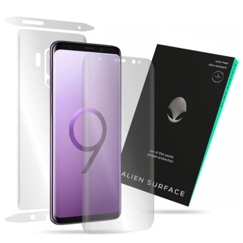Folie pentru Samsung Galaxy S9 Plus - Alien Surface Screen+Edges+Back - Transparent