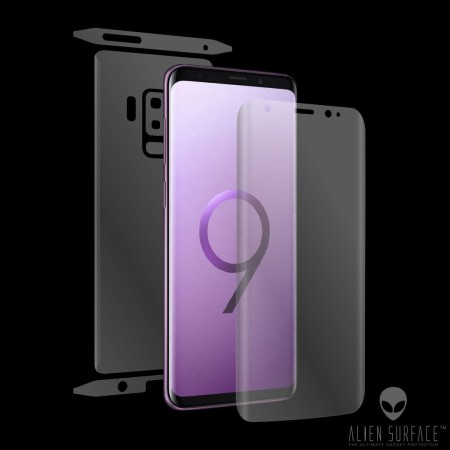 Folie pentru Samsung Galaxy S9 Plus - Alien Surface Screen+Edges+Back - Transparent