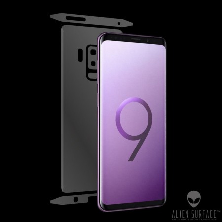 Folie pentru Samsung Galaxy S9 Plus - Alien Surface Screen+Edges+Back - Transparent