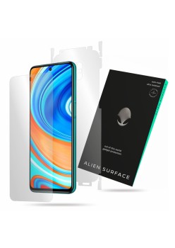 Folie pentru Xiaomi Redmi Note 9S / Note 9 Pro / Note 9 Pro Max - Alien Surface Screen+Edges+Back - Transparent