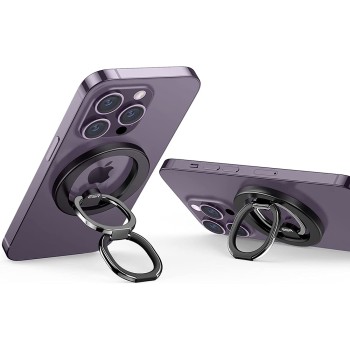 Suport Inel Telefon MagSafe - ESR Ring Stand - Black