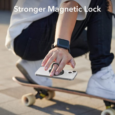Suport Inel Telefon MagSafe - ESR Ring Stand - Black