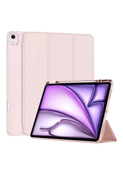 Husa pentru iPad Air 13 (2024) - Techsuit Flex Trifold - Pink