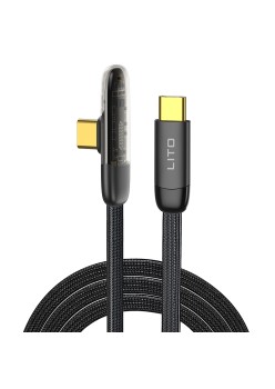 Cablu de Date cu Mufe Type-C, 1m - Lito (LD11) - Black