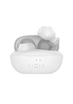 Casti Bluetooth V5.3 cu TWS - Fixed (FIXBDS-WH) - White