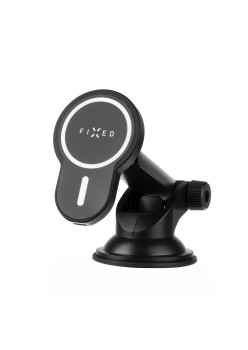 Suport Bord / Parbriz pentru Telefon, 15W - Fixed MagClick XL (FIXMCLI-XL-BK) - Black