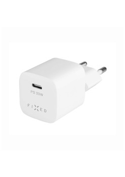 Incarcator EU, Type-C, 30W - Fixed Mini (FIXC30M-C-WH) - White