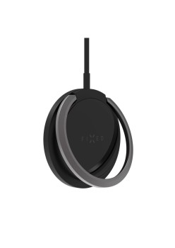 Incarcator Magnetic cu Cablu si Suport, 15W, 1.2m - Fixed (FIXMPAD2-BK) - Black