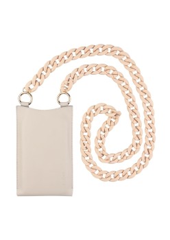 Husa pentru telefon 7" - Fixed Universal Shoulder Bag Venezia Leather (FIXVEN-CR) - Cream