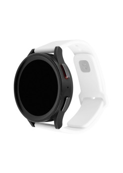 Curea pentru Huawei Watch GT 2 (46mm)/GT 2 Pro/GT 3 Pro (46mm)/Ultimate, Xiaomi Watch S1 - Fixed Sporty Strap Set - White