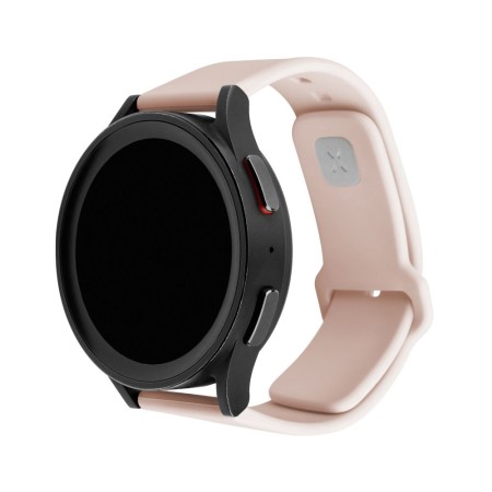 Curea pentru Huawei Watch GT 2 (46mm)/GT 2 Pro/GT 3 Pro (46mm)/Ultimate, Xiaomi Watch S1 - Fixed Silicone Sporty Strap Set - Pink