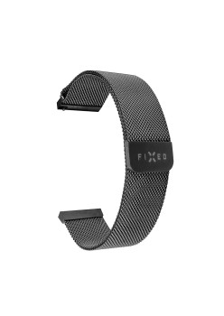 Curea pentru Huawei Watch GT 2 (46mm)/GT 2 Pro/GT 3 Pro (46mm)/Ultimate, Xiaomi Watch S1 - Fixed Mesh Strap - Black