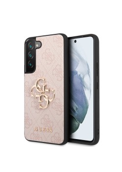 Husa pentru Samsung Galaxy S23 - Guess Hardcase 4G Big Metal Logo (GUHCS23S4GMGPI) - Pink