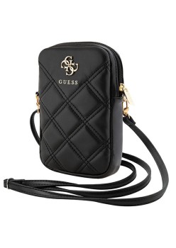 Borseta cu Fermoar pentru Telefon - Guess (GUWBZPSQSSGK) - Black