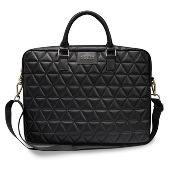 Geanta pentru Laptiop 15", Detachable Shoulder Strap - Guess (GUCB15QLBK) - Black