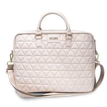 Geanta pentru Laptiop 15" - Detachable Shoulder Strap - Guess (GUCB15QLPK) - Pink