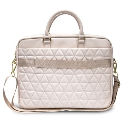 Geanta pentru Laptiop 15" - Detachable Shoulder Strap - Guess (GUCB15QLPK) - Pink