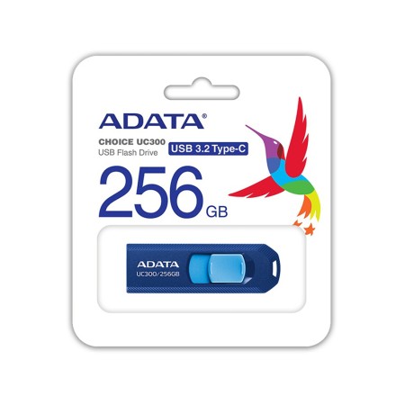 Stick de Memorie 256GB, USB-C - Adata (ACHO-UC300-256G-RN) - Blue