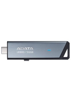 Stick de Memorie 512GB, USB-C, 1000MB/s - Adata (AELI-UE800-512G-CS) - Silver