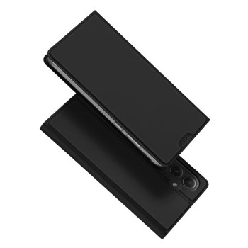 Husa Flip Samsung Galaxy A35, Dux Ducis Skin Pro, Smart Pro Magnet, Negru