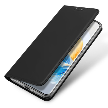 Husa Flip Honor 100, Dux Ducis Skin Pro, Smart Pro Magnet, Negru