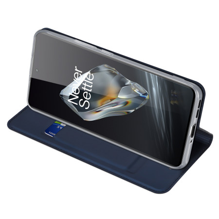 Husa Flip OnePlus 12, Dux Ducis Skin Pro, Smart Pro Magnet, Negru