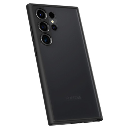 Husa pentru Samsung Galaxy S24 Ultra Spigen Ultra Hybrid, Frost Black