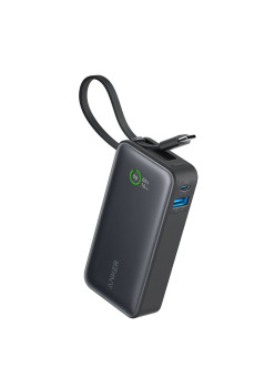 Baterie externa Tipe-C, 10000mAh, 30W Anker Nano, Black