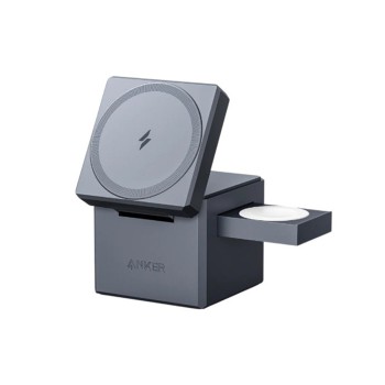 Incarcator Wireless pentru Phone, Apple Watch, AirPods, 15W, Anker, Black