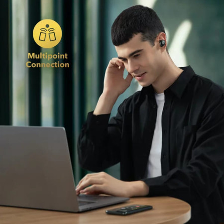 Casti Fara Fir True Wireless, Noise Cancelling, Anker SoundCore Liberty 3 Pro, Negru