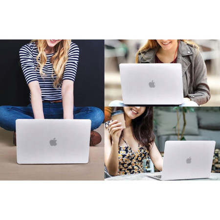 Husa pentru MacBook Air 15" (2023 / 2024), UltraShell, Matte Clear