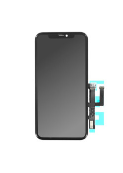 Ecran Compatibil cu iPhone 11, LCD IPS cu Touchscreen si Rama, Black