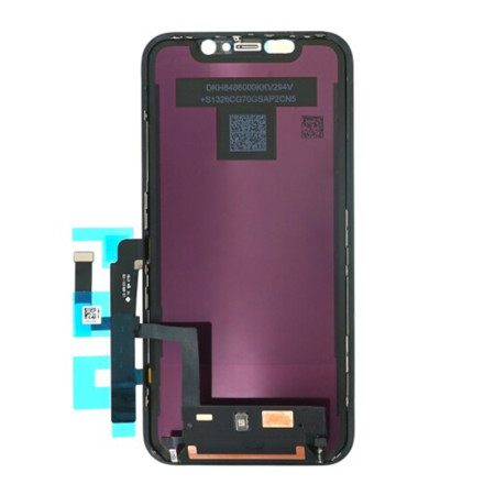 Ecran Compatibil cu iPhone 11, LCD IPS cu Touchscreen si Rama, Black