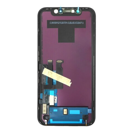 Ecran Compatibil cu iPhone XR, In-Cell LCD IPS cu Touchscreen si Rama, (12847), Black