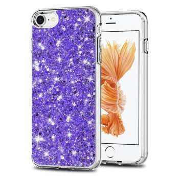 Husa cu Sclipici pentru iPhone 6/ 6S, Glitter, Purple