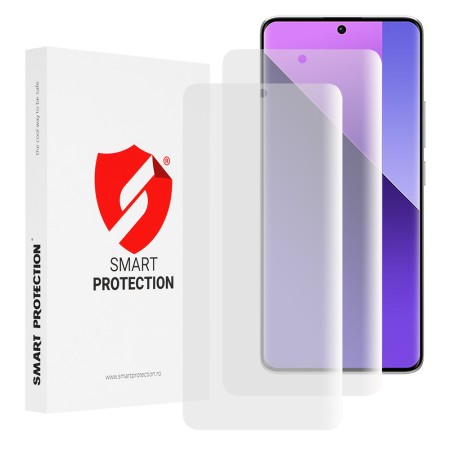 [Pachet 2x] Folie regenerabila premium Xiaomi Redmi Note 13 Pro+ 5G - Smart Protection Classic - Clear