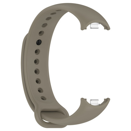 Curea Smartwatch compatibila Xiaomi Mi Band 8 / 8 NFC, Waterproof, TPU, Spare Gray