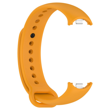 Curea Smartwatch compatibila Xiaomi Mi Band 8 / 8 NFC, Waterproof, TPU, Orange