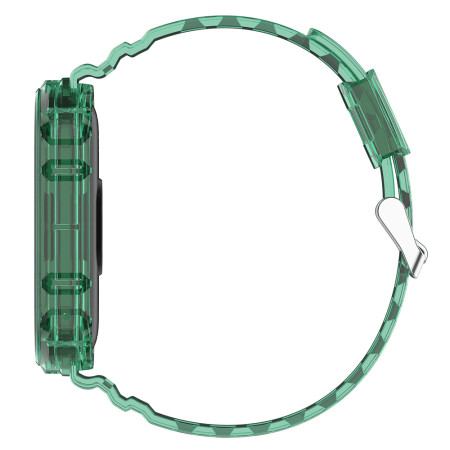 Curea Smartwatch compatibila Xiaomi Mi Band 8 / 8 NFC, ETM, Green